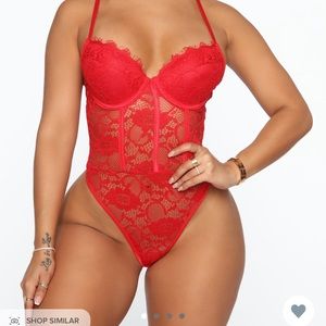 One Last Kiss Lace Teddy